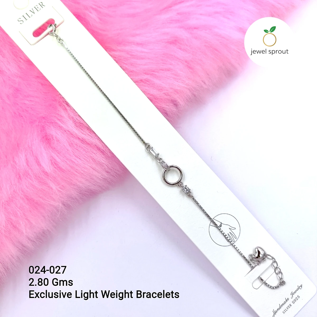 Luxury Zircon Exclusive Bracelet - Light Weight Elegance