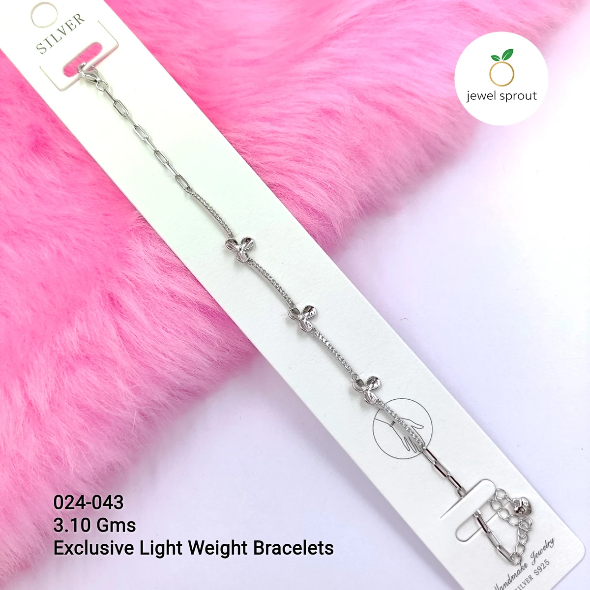 Luxury Zircon Exclusive Bracelet - Elegant 925 Sterling Silver