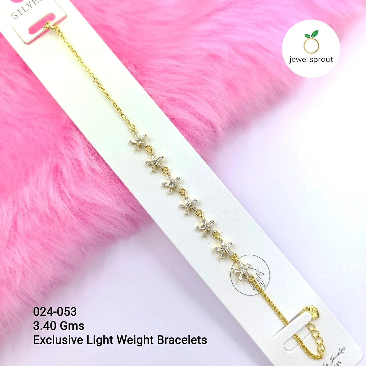 Luxury Zircon Exclusive Bracelet - Elegant 925 Sterling Silver