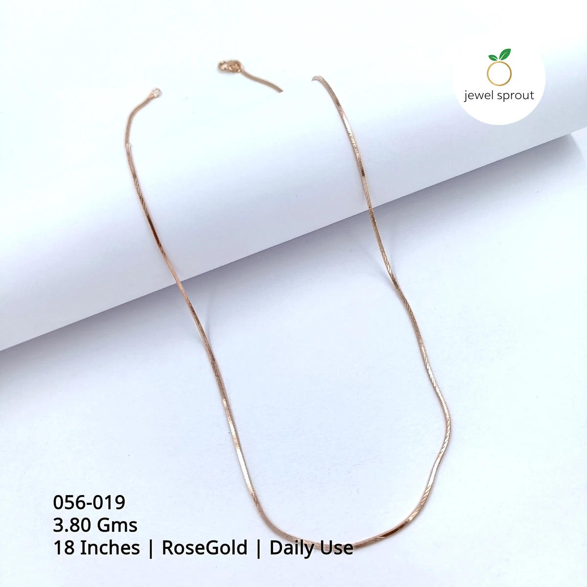 RoseGold Lady Chain - Elegant 925 Sterling Silver Jewelry
