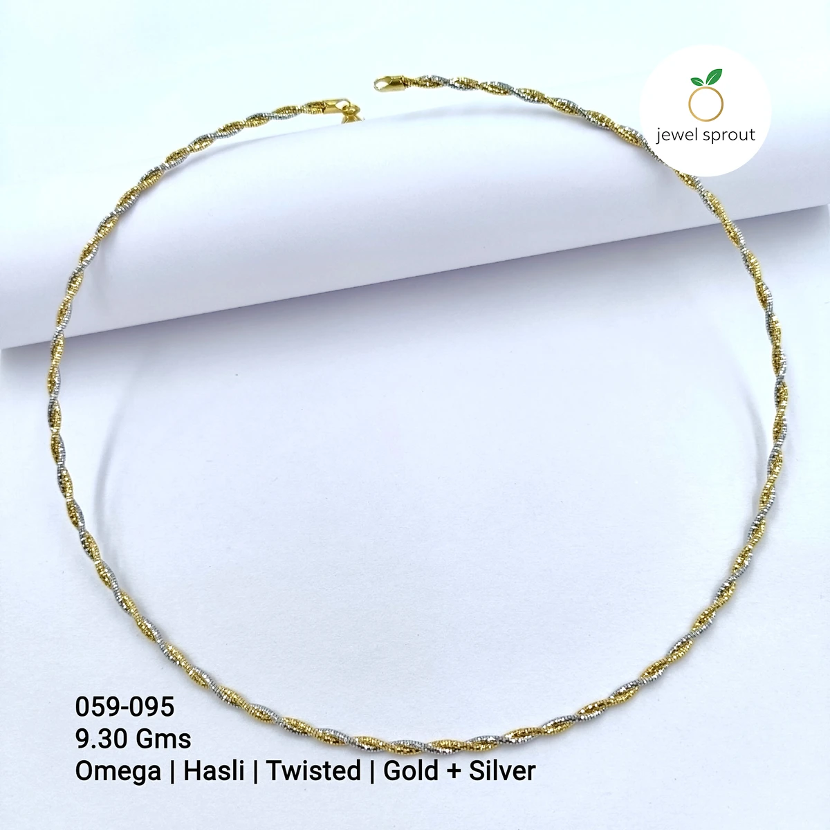 Chic Italy Omega Chain in 925 Sterling Silver