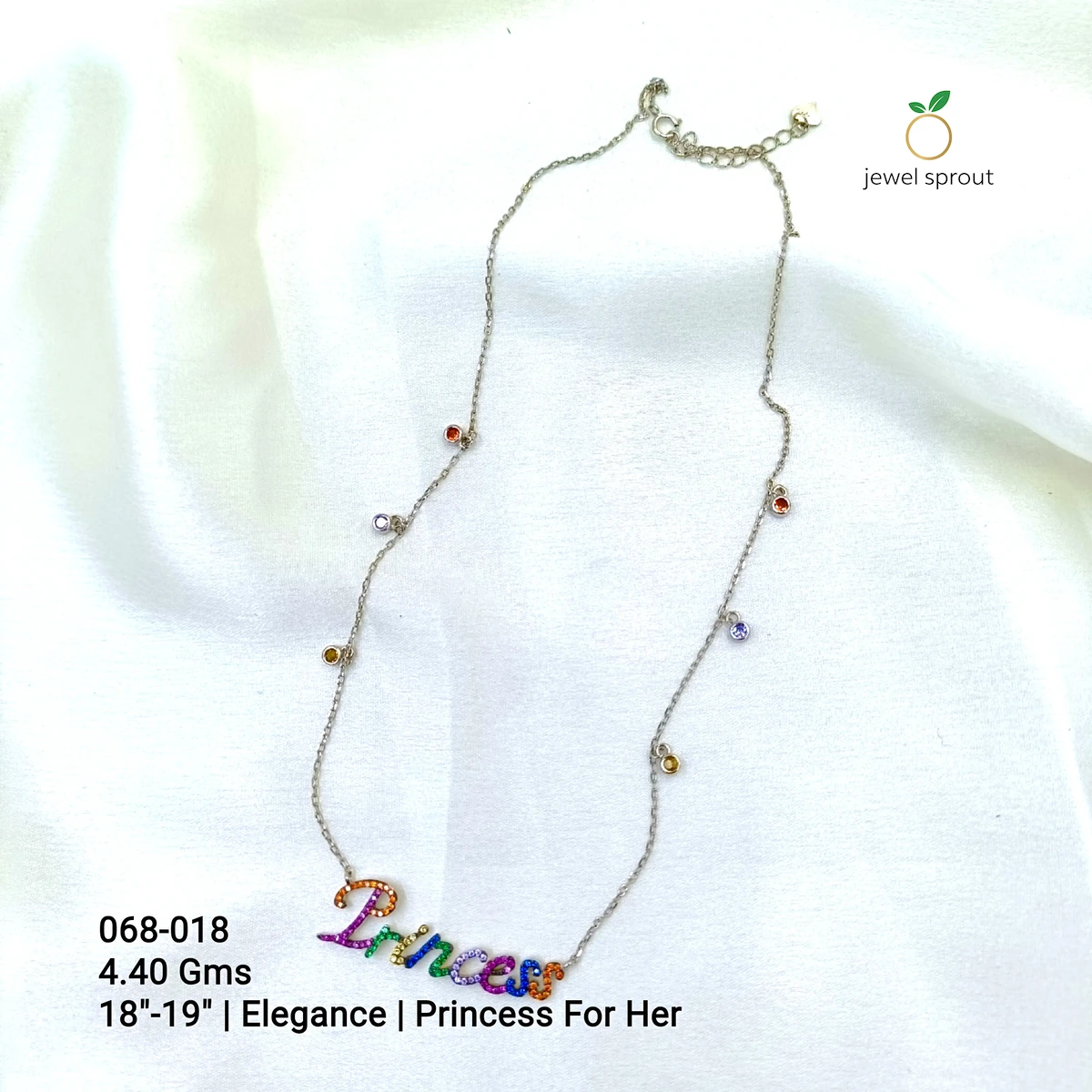 Charming Elegance Chains - 18"-19" Sterling Silver Necklace