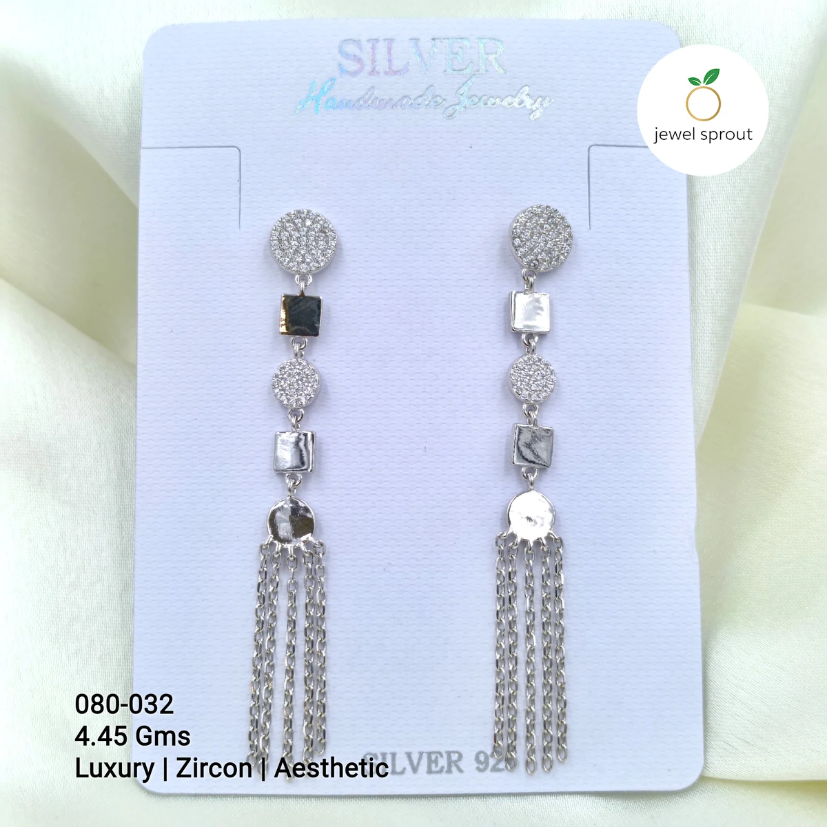 Premium Sterling Silver Mesmerizing Fusion Earrings