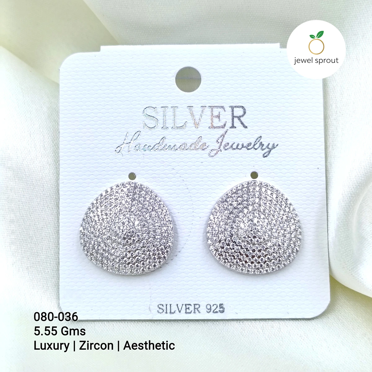 Mesmerizing Fusion Premium Earrings - Elegant 925 Silver Design