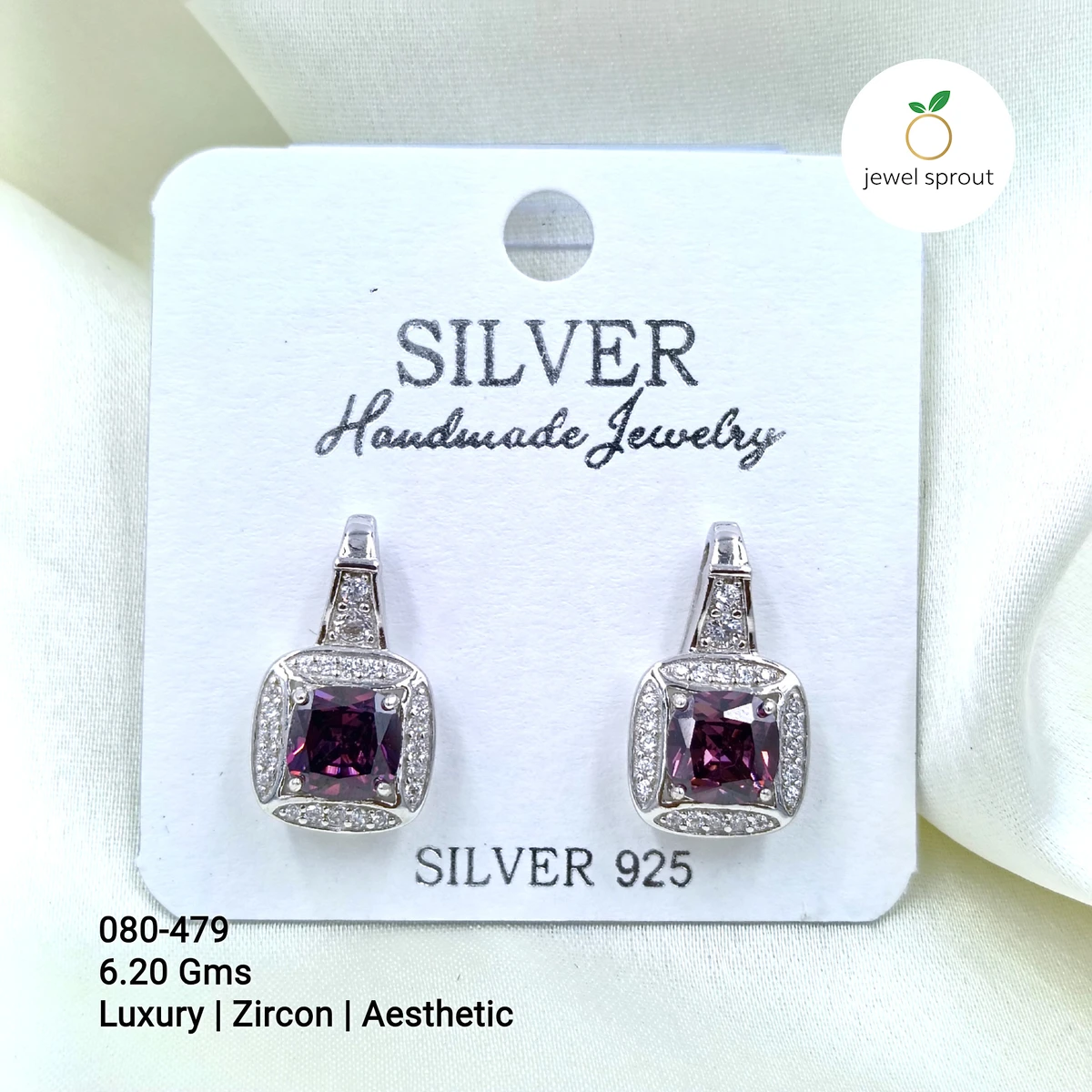 Mesmerizing Fusion Premium Sterling Silver Earrings