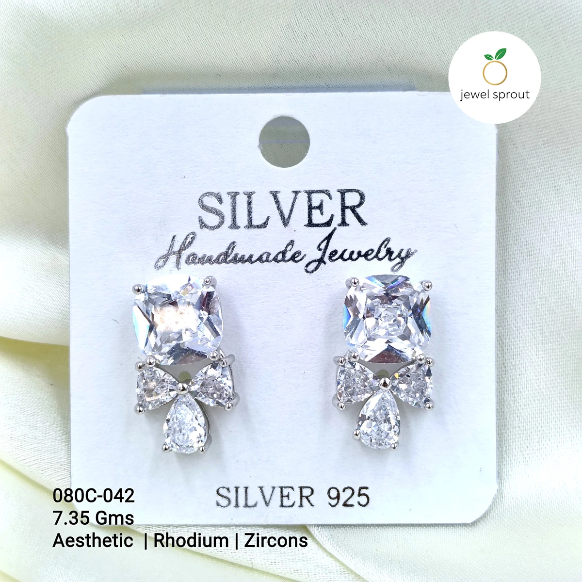 Chic MF Premium 925 Sterling Silver Earrings