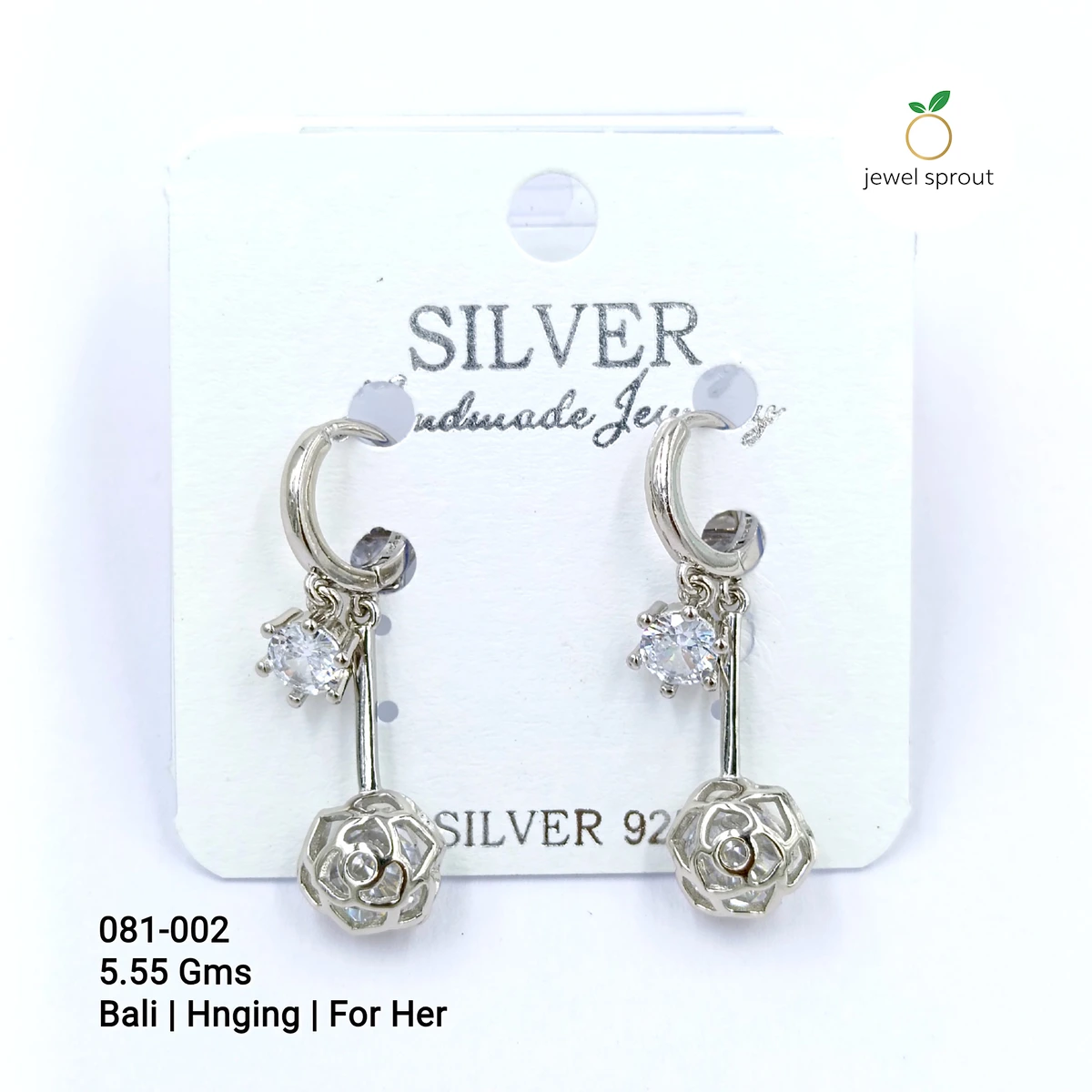 Stylish Bali Hanging Enamel Earrings for Her