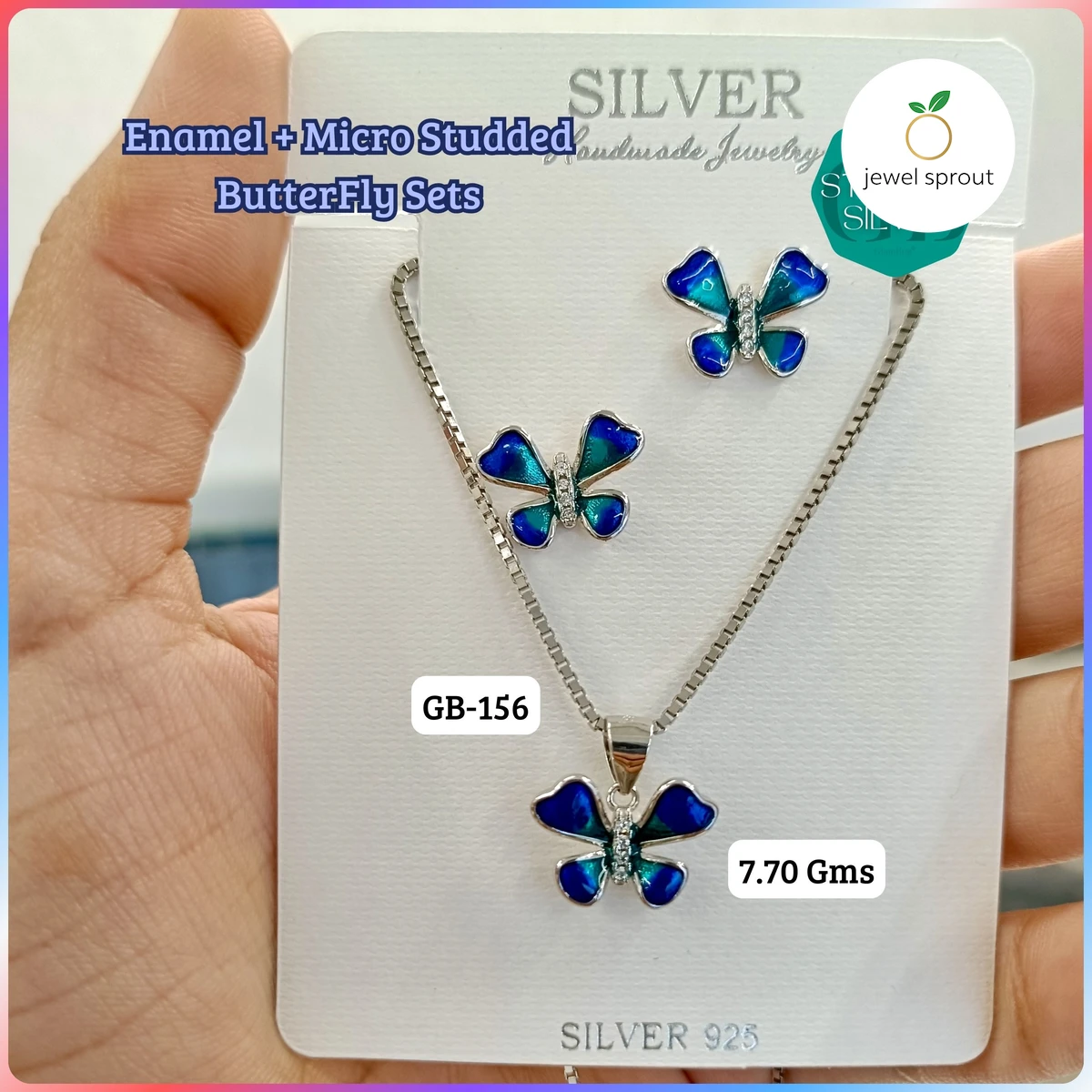 BUTTERFLY PENDANT SETS - GB-156-004